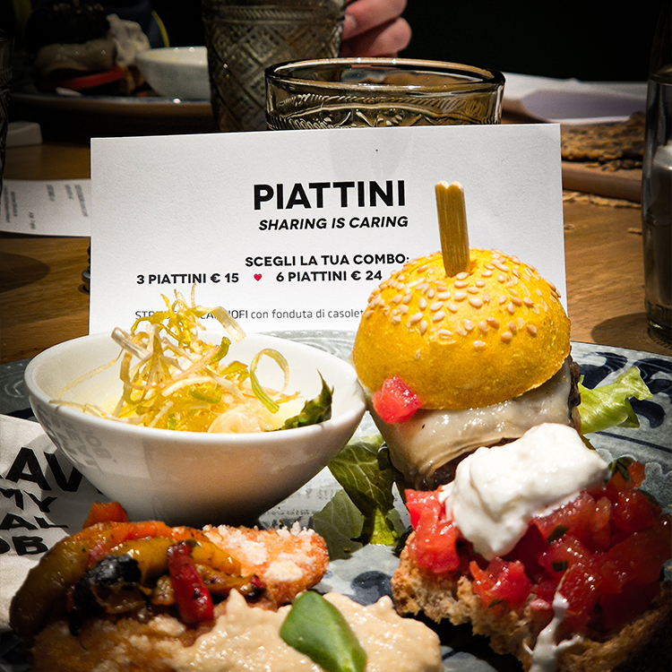 Aperitivo at Luise - For a real Italian aperitivo, you can try all our “piattini