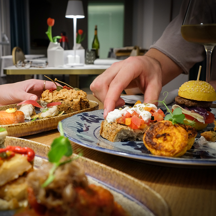 Aperitivo at Luise - For a real Italian aperitivo, you can try all our “piattini