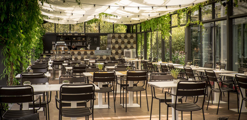 Day or night, it's always the right moment for a break at our Veranda at Hotel Luise!