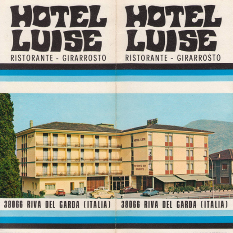 Alberto, son of Rino, and Stella, his wife, started taking care of the Hotel Luise in 1990