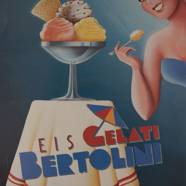 Rino and Eugenia Bertolini learnt the art of making Italian ice cream in Germany, where they went looking for a job, as many Italians did at the beginning of the last century, and where they found their own ice cream parlour.